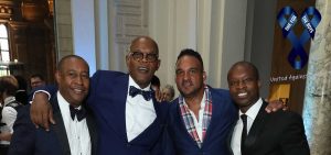 Michael Caines with Samuel L Jackson and guests