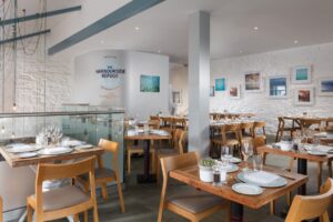 The Harbourside Refuge restaurant interior