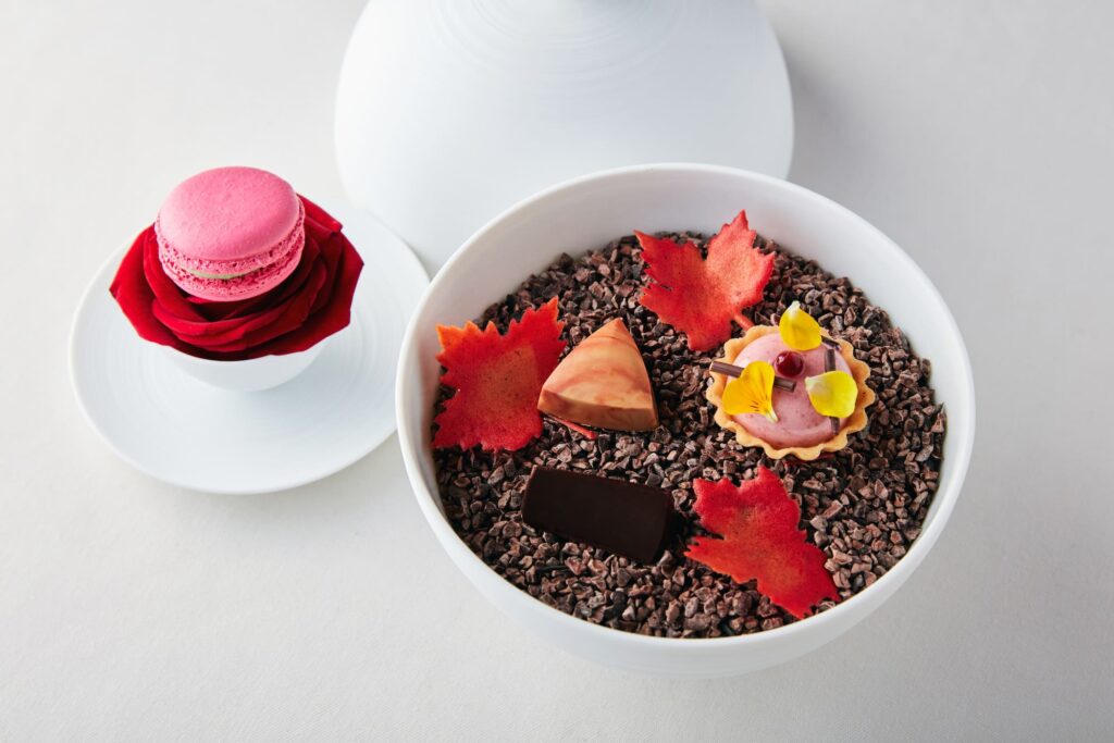 Lympstone Manor dessert dish
