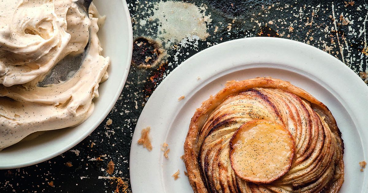 Hot Apple Tart with Vanilla Ice Cream | Michael Caines Collection